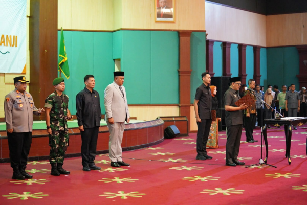 Rudy Susmanto, Ketua DPRD Kabupaten Bogor Hadiri Pelantikan Kepala Desa Terpilih