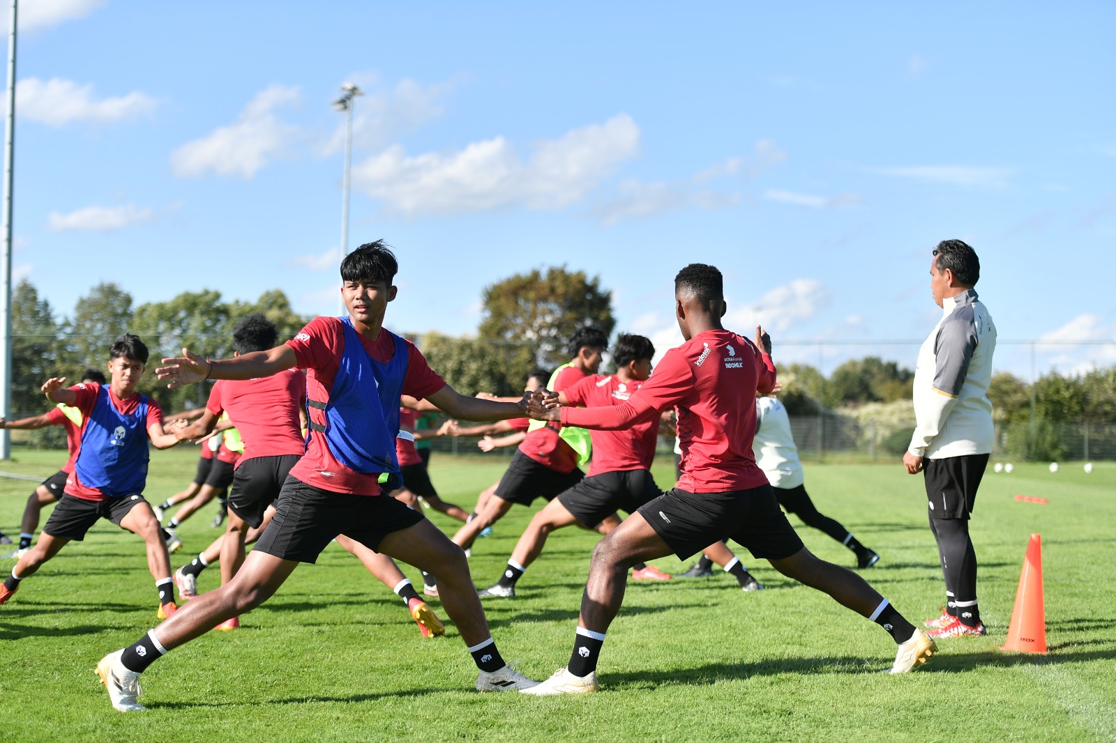 Skuad Timnas Indonesia U-17 jalani latihan perdana di Jerman. =Rujukanmedia.com/Dok.PSSI