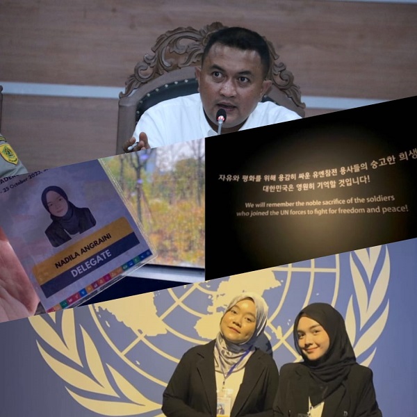 Ketua DPRD Kabupaten Bogor Rudy susmanto Dukung 2 Mahasiswi IPB Berkompetisi di Korea