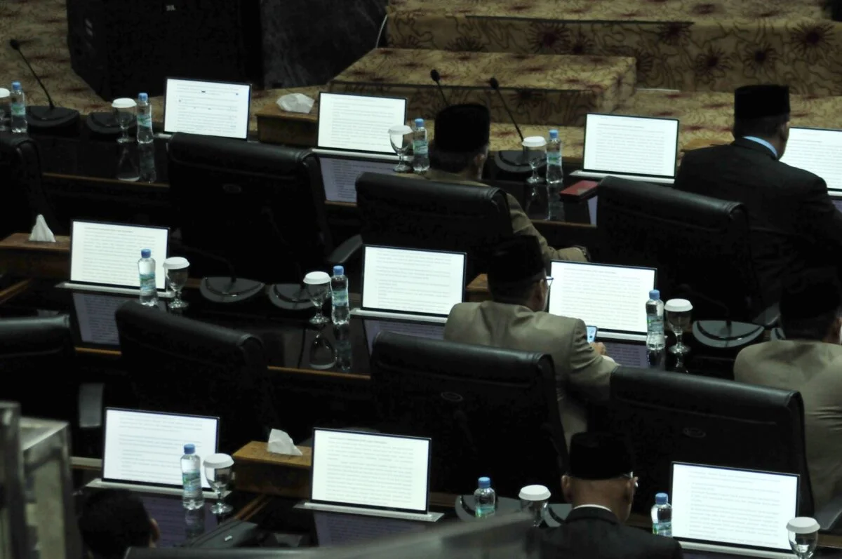 Rapat Paripurna DPRD Kabupaten Bogor mengesahkan Perda RTRW Kabupaten Boglr 2024-2044.