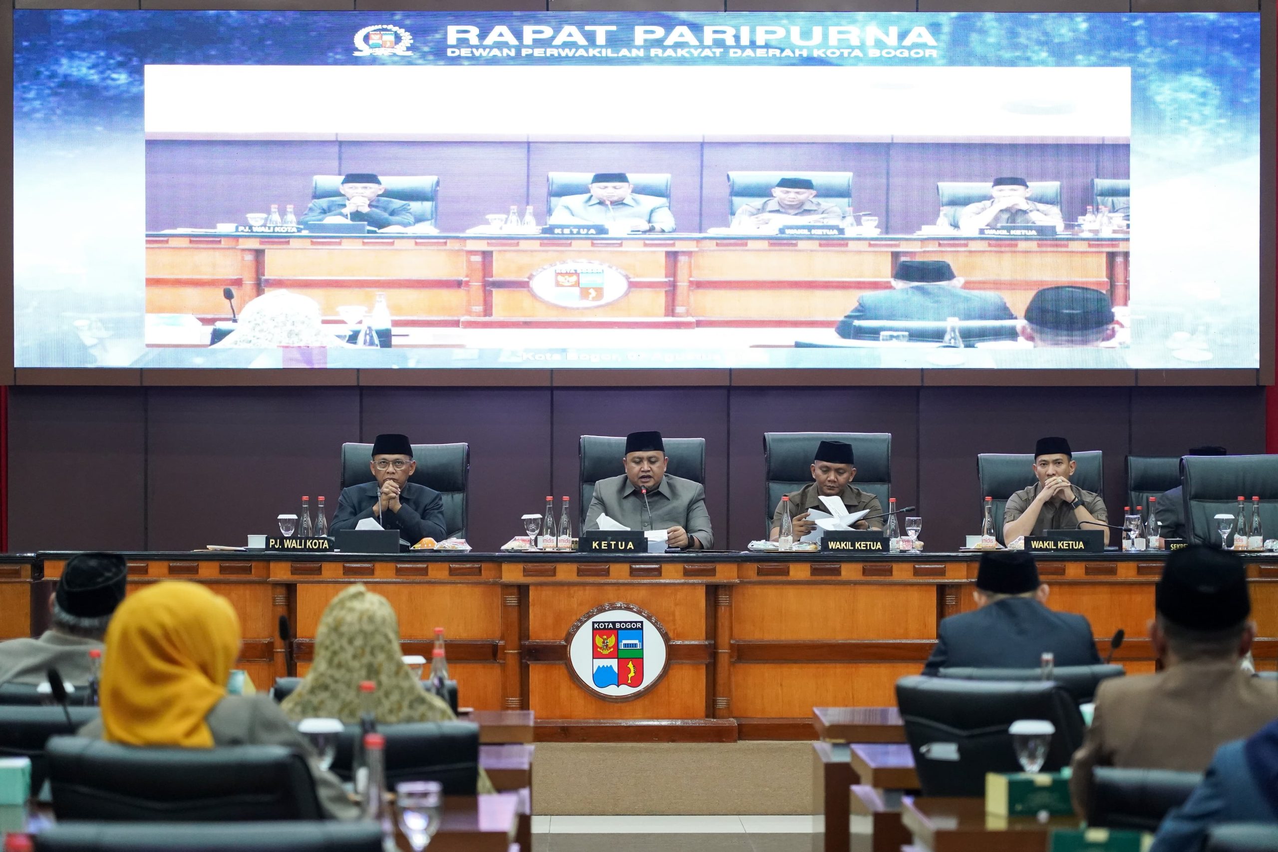 Rapat Paripurna internal DPRD Kota Bogor (Dok.DPRD)