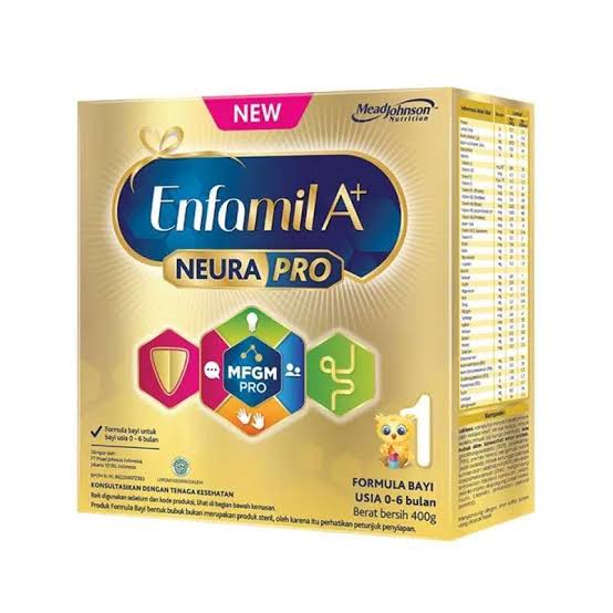 Enfamil A+ MFGM Pro Tahap 1, images sumber: Blibli.com