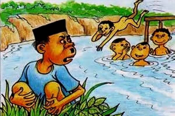 Ilustrasi buang air besar sembarangan (IST)