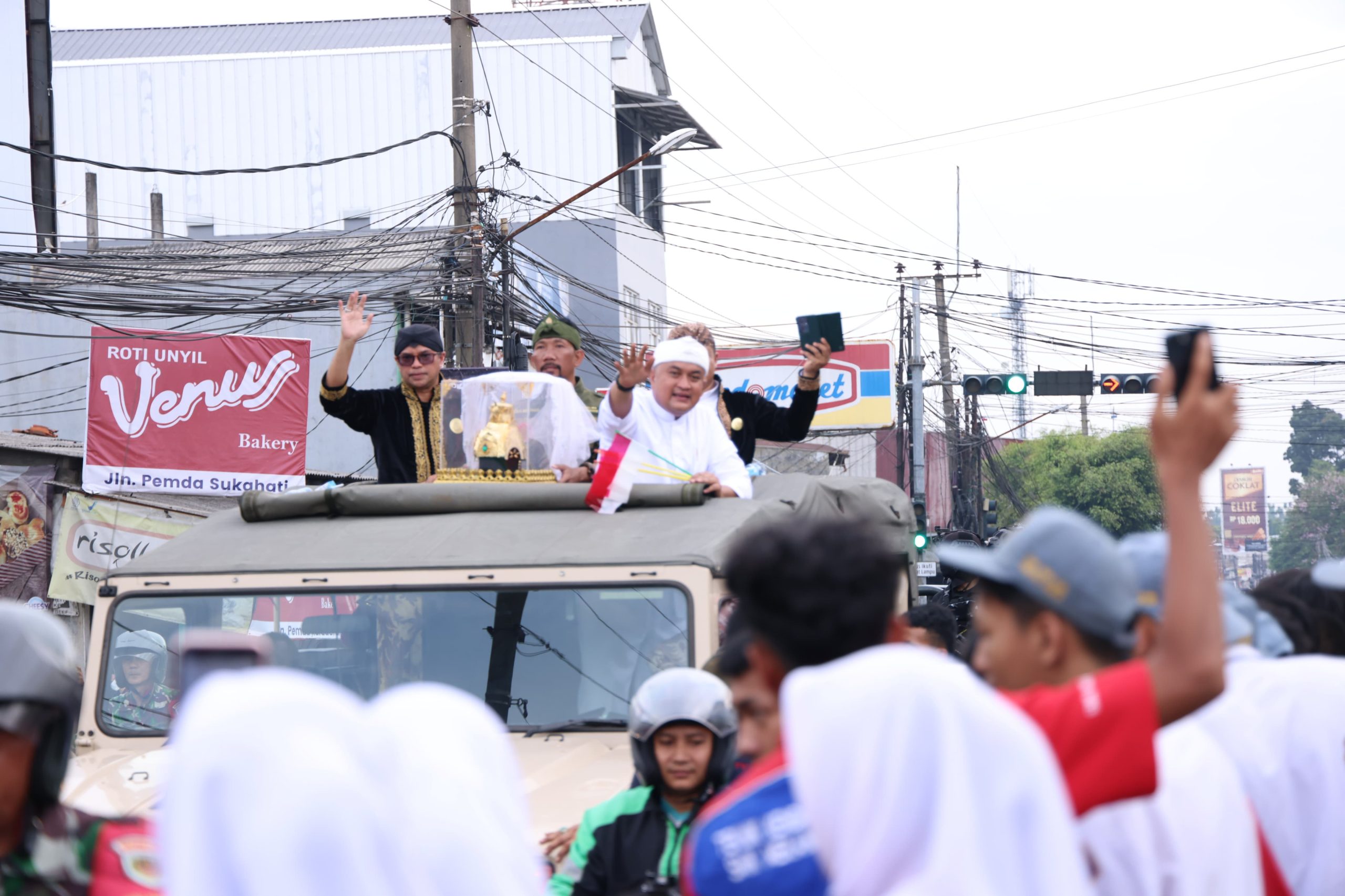 Kirab Mahkota Binokasih di Kabupaten Bogor (Dok.Diskominfo)