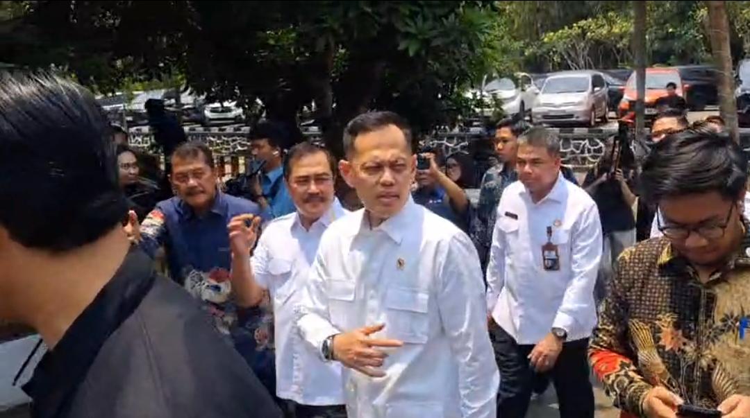Tangkapan layar Kepala Bappisus bersama Menteri Imipas di Lapas Kelas IIA Cibinong, Kabupaten Bogor (Istimewa)